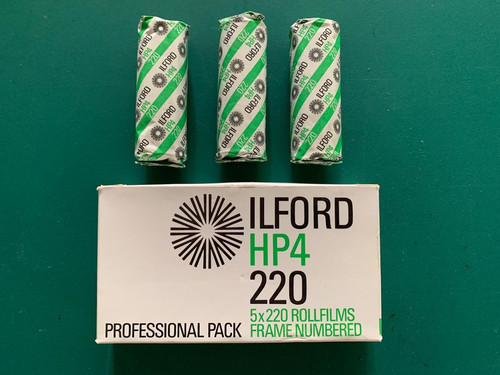 Ilford hp4 220 - 3x, filme