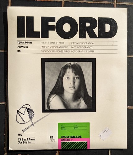 Ilford multigrade mgfb - ilford,