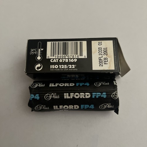 Ilford fp4 plus 125 film - 125,