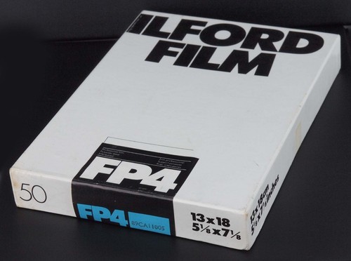 Ilford film fp4 5x7 13x18 - 13x18, asa