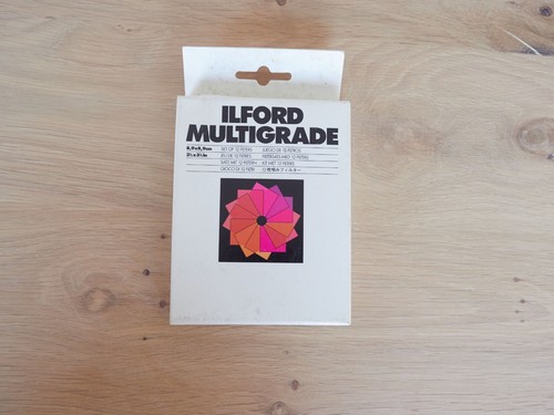 Ilford multigrade filterset - multigrade,