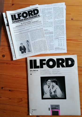 Ilford ilfospeed multigrade - ilford,