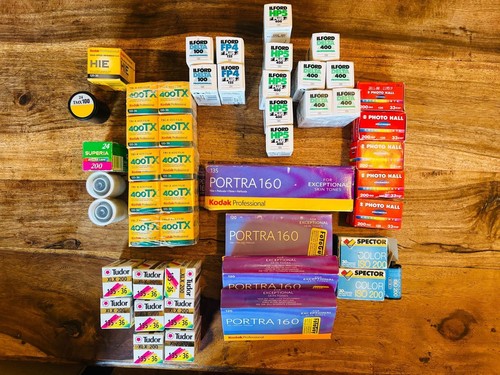 Lot pellicules argentiques - lot, 64
