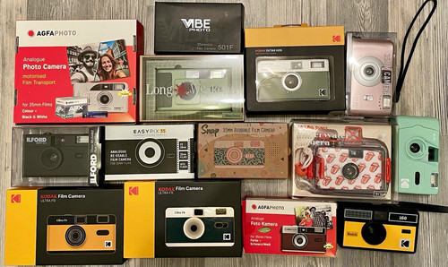 Konvolut reusable cameras - reusable,