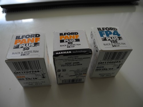 Ilford kleinbild filme - sw,