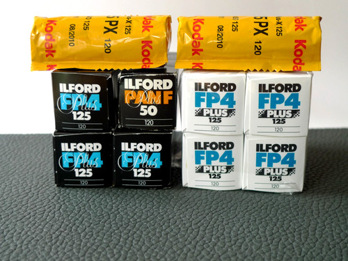 Konvolut ilford panf - konvolut, +